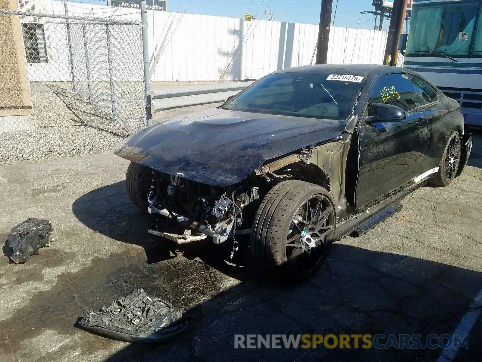 2 Photograph of a damaged car WBS4Y9C57KAG66948 BMW M4 2019