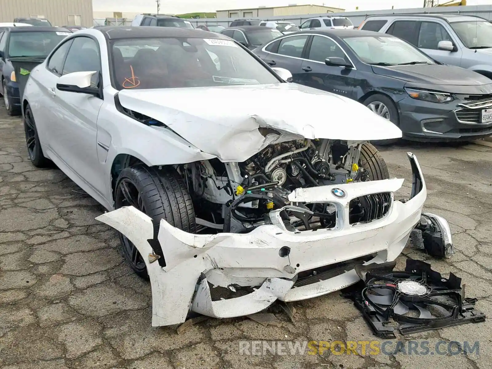 1 Photograph of a damaged car WBS4Y9C5XKAG67253 BMW M4 2019