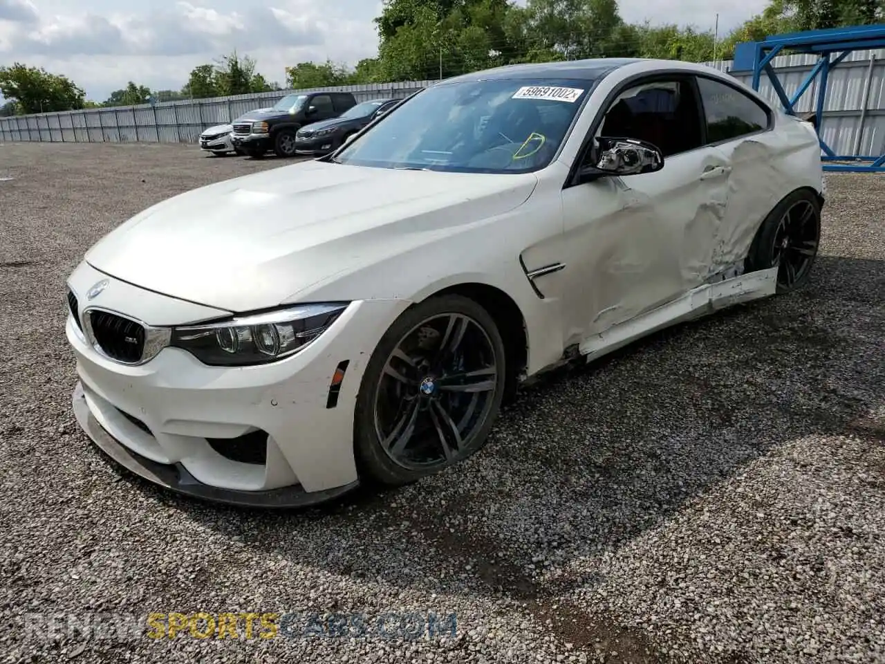 2 Photograph of a damaged car WBS4Y9C5XKAG67348 BMW M4 2019