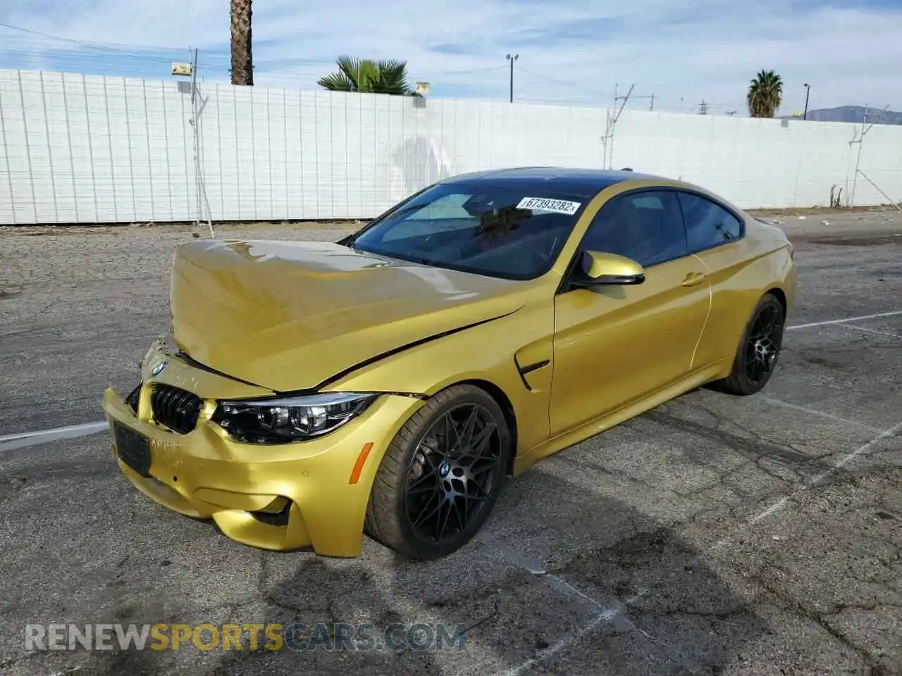 2 Photograph of a damaged car WBS4Y9C5XKAG67429 BMW M4 2019