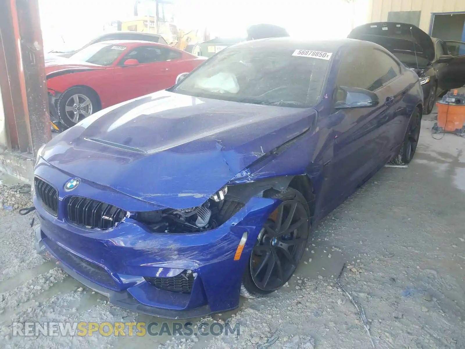 2 Photograph of a damaged car WBS3S7C03LFH09840 BMW M4 2020