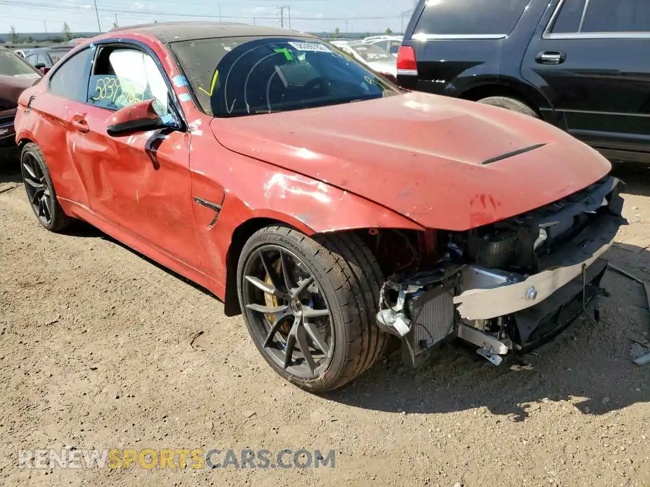1 Photograph of a damaged car WBS3S7C06LAH85100 BMW M4 2020