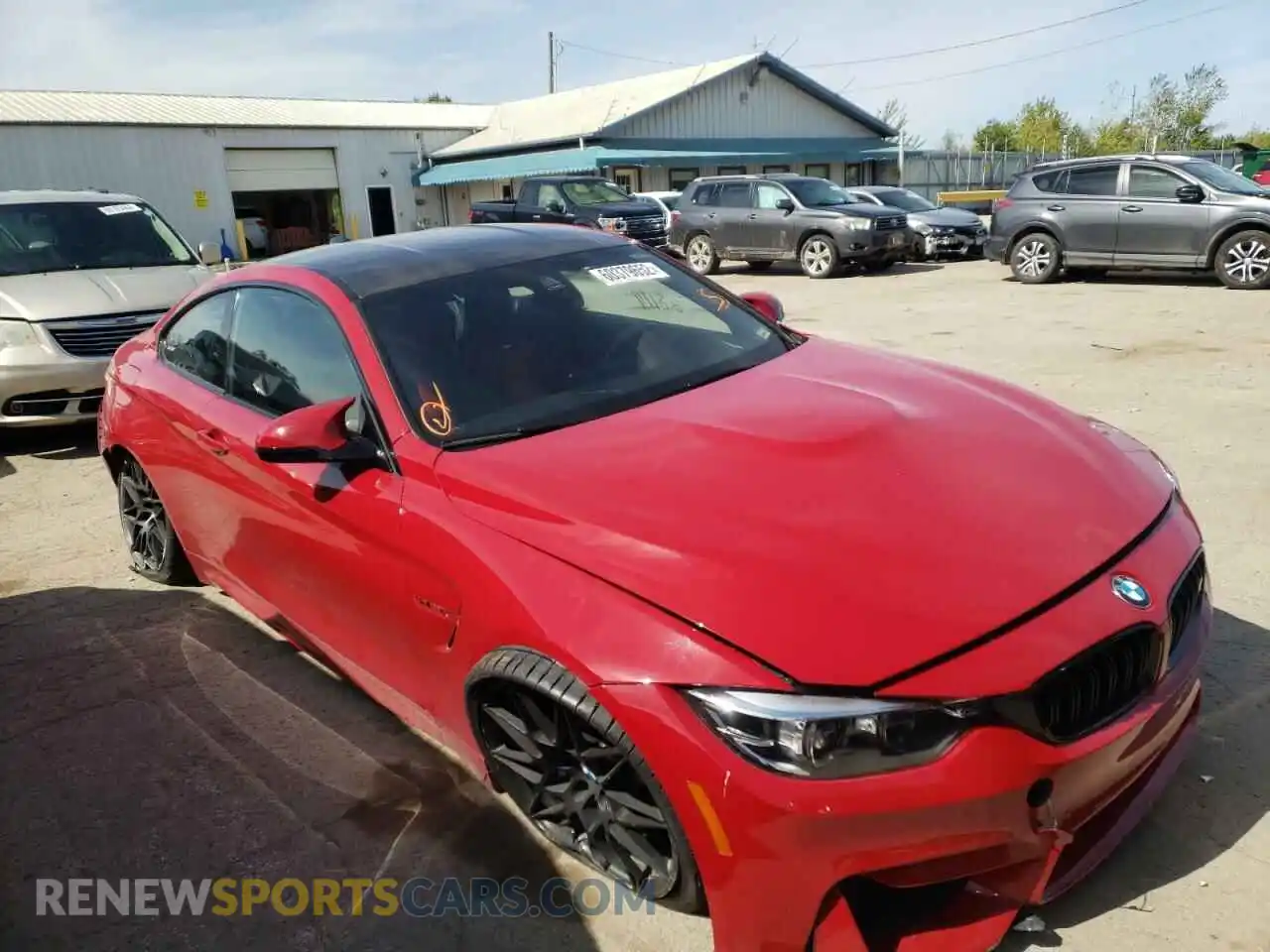 1 Фотография поврежденного автомобиля WBS4Y9C00LFJ78866 BMW M4 2020