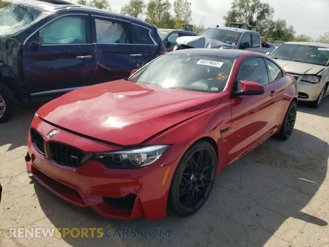 2 Фотография поврежденного автомобиля WBS4Y9C00LFJ78866 BMW M4 2020