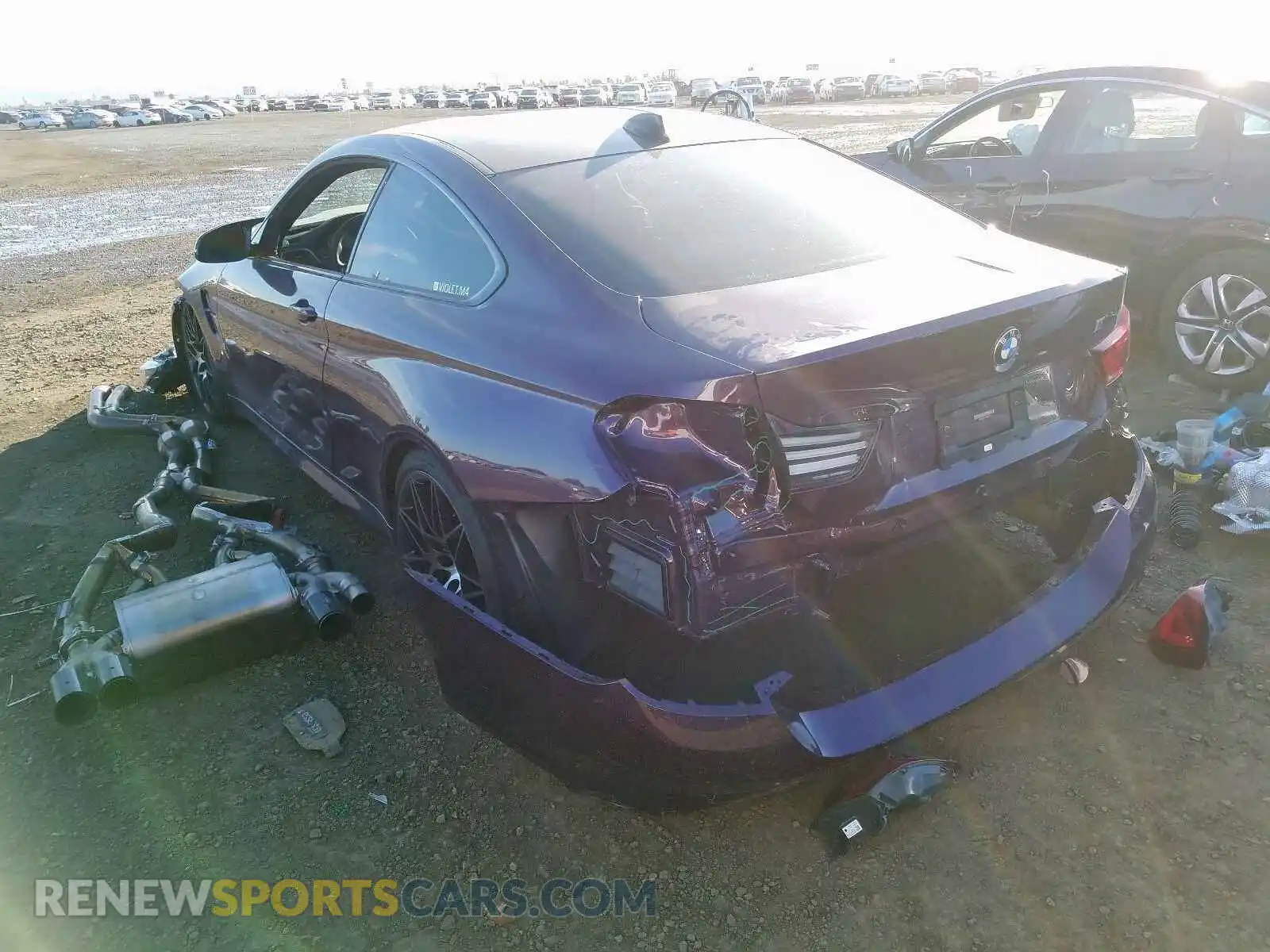 3 Photograph of a damaged car WBS4Y9C01LFH85457 BMW M4 2020
