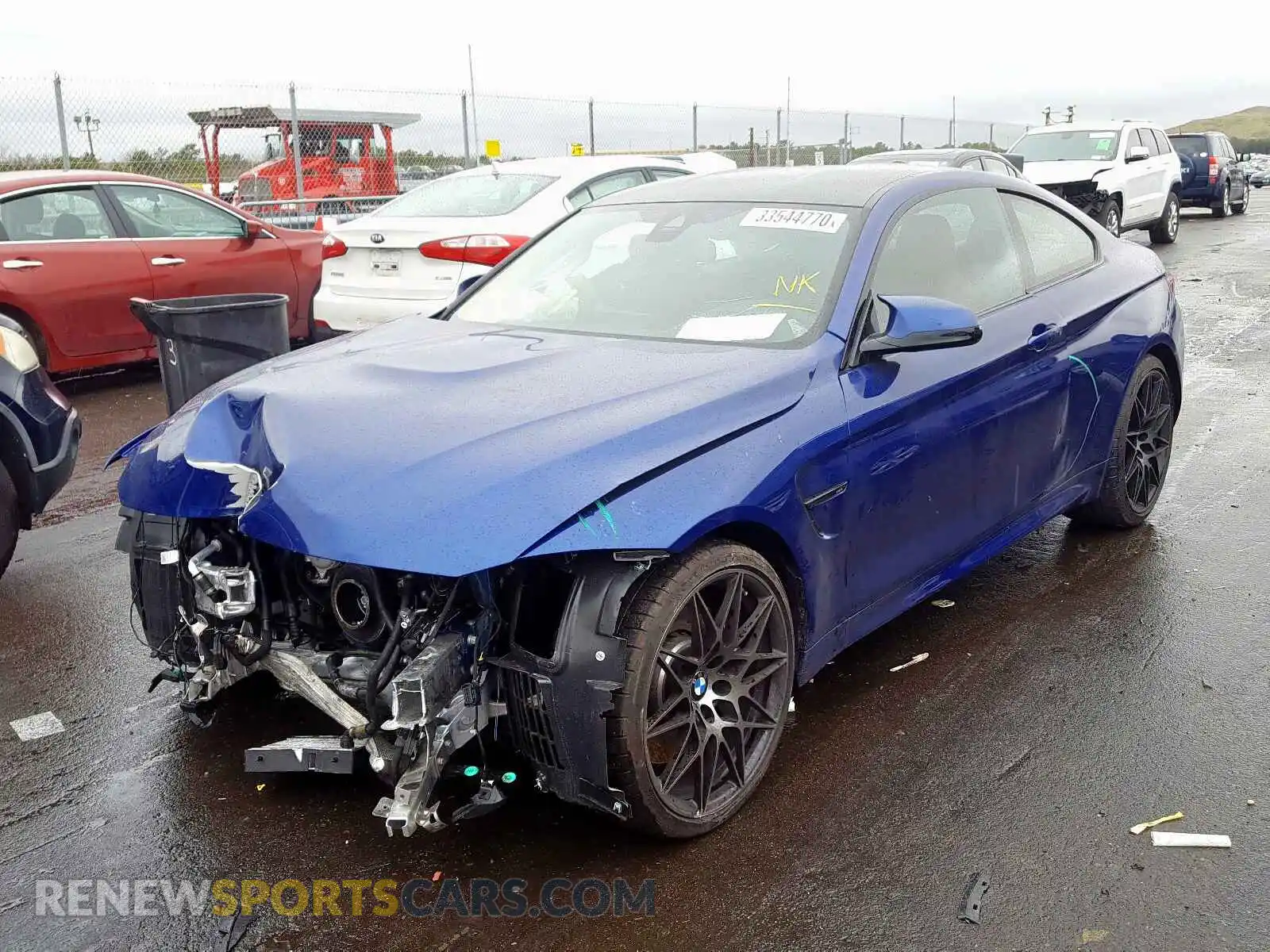 2 Photograph of a damaged car WBS4Y9C02LFJ02632 BMW M4 2020