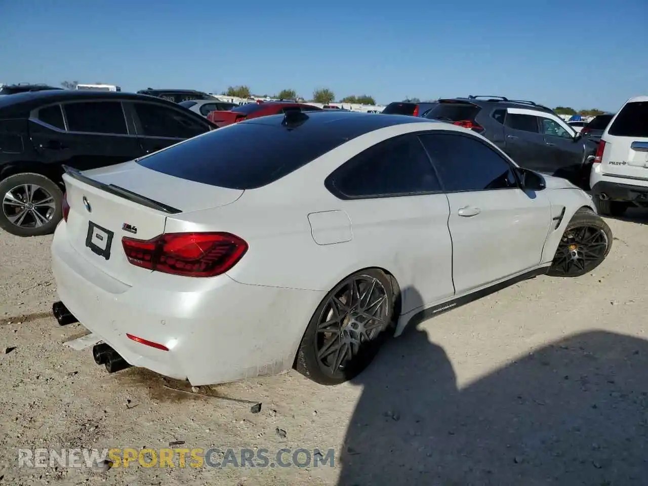 3 fotografías del automóvil dañado WBS4Y9C04LFH57913 BMW M4 2020