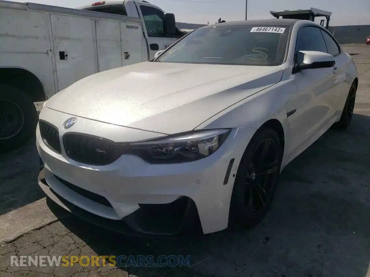2 fotografías del automóvil dañado WBS4Y9C04LFH65770 BMW M4 2020