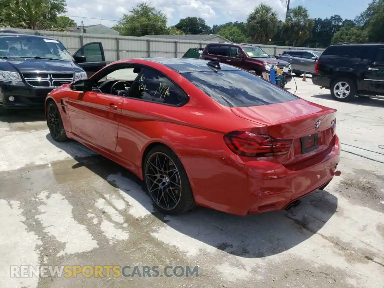 3 Photograph of a damaged car WBS4Y9C05LFH35158 BMW M4 2020
