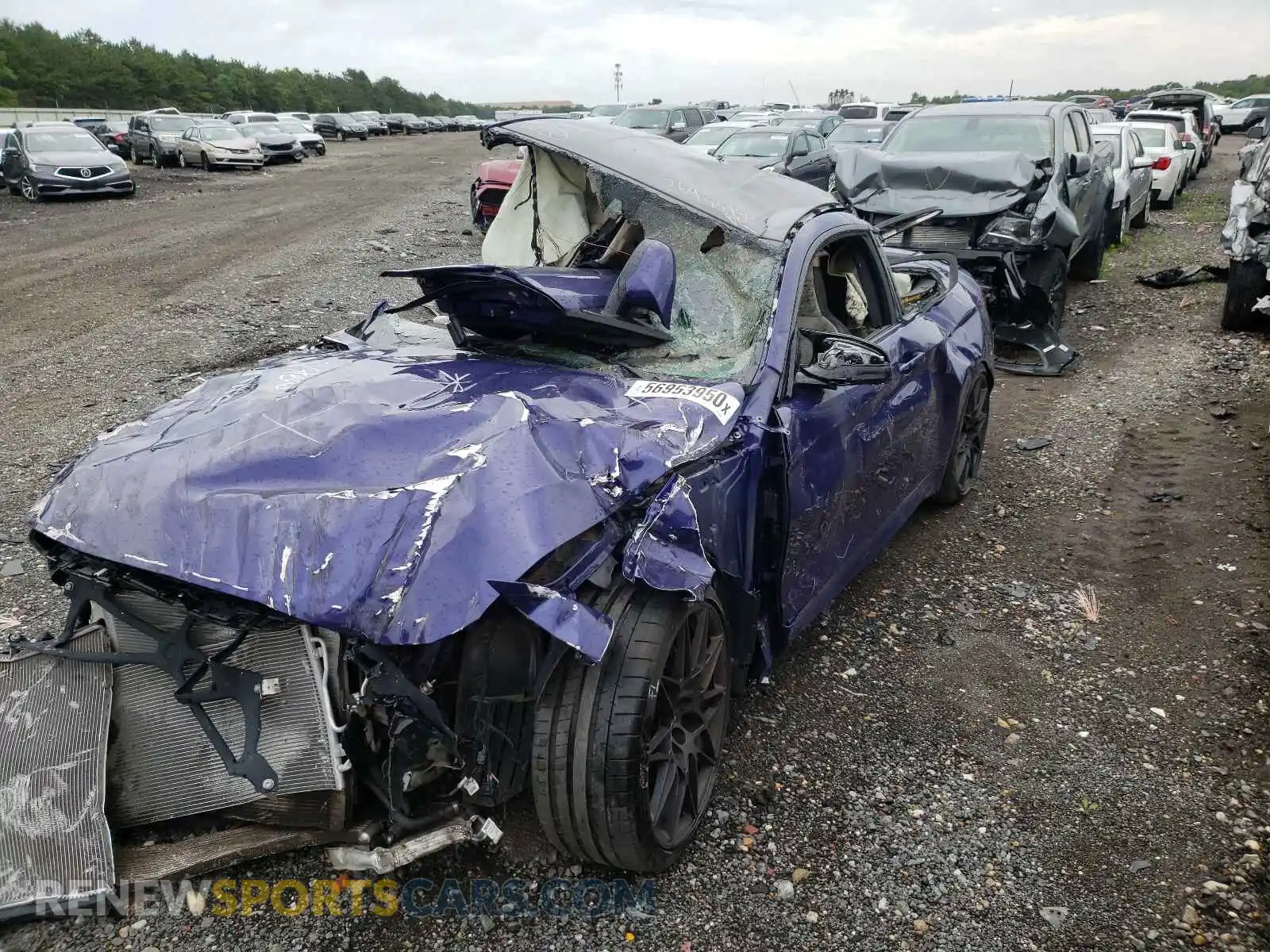 2 Photograph of a damaged car WBS4Y9C05LFJ64929 BMW M4 2020