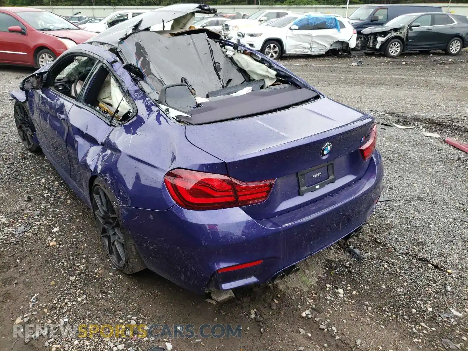 3 Photograph of a damaged car WBS4Y9C05LFJ64929 BMW M4 2020