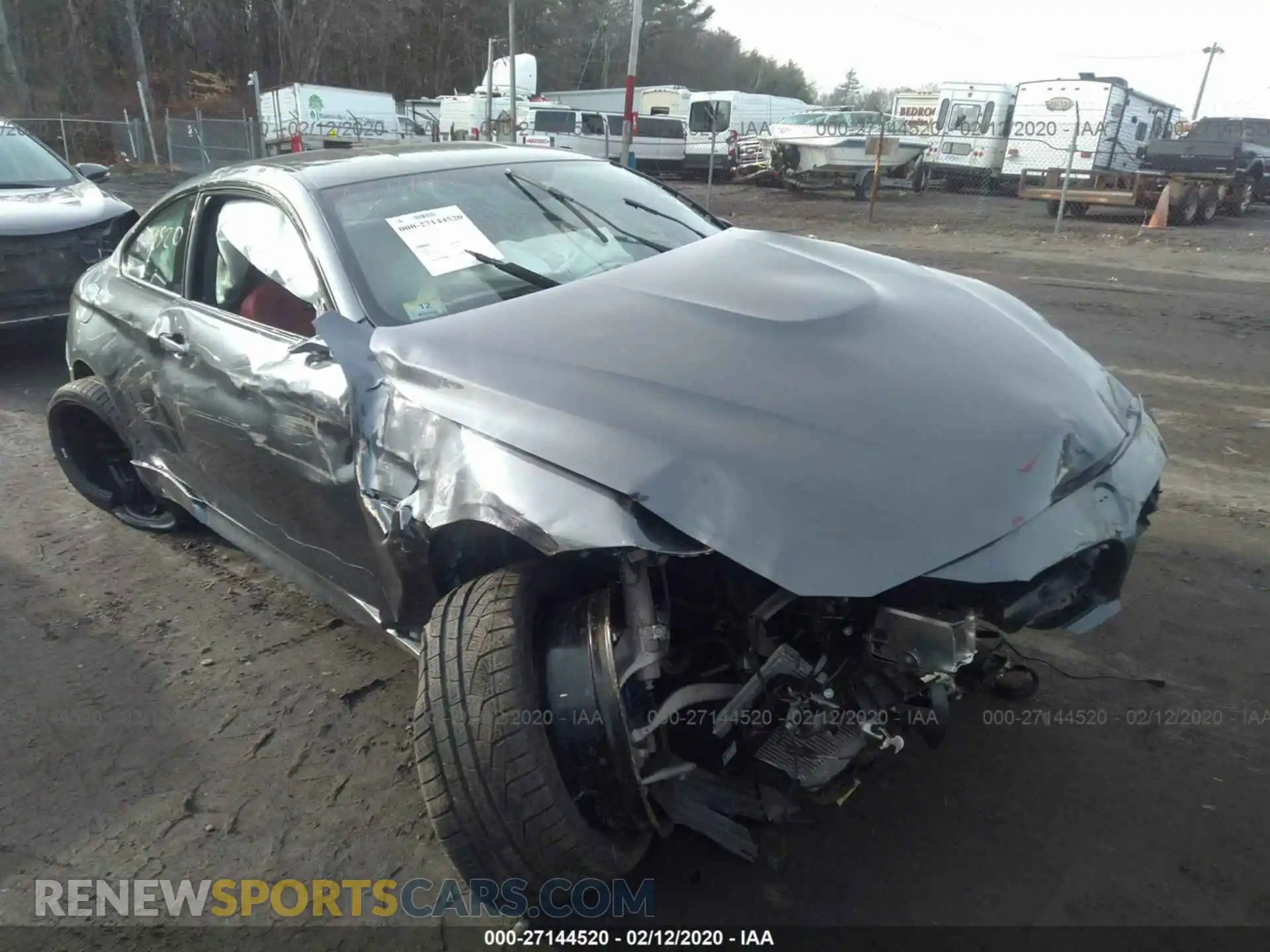 1 Photograph of a damaged car WBS4Y9C06LFH91139 BMW M4 2020