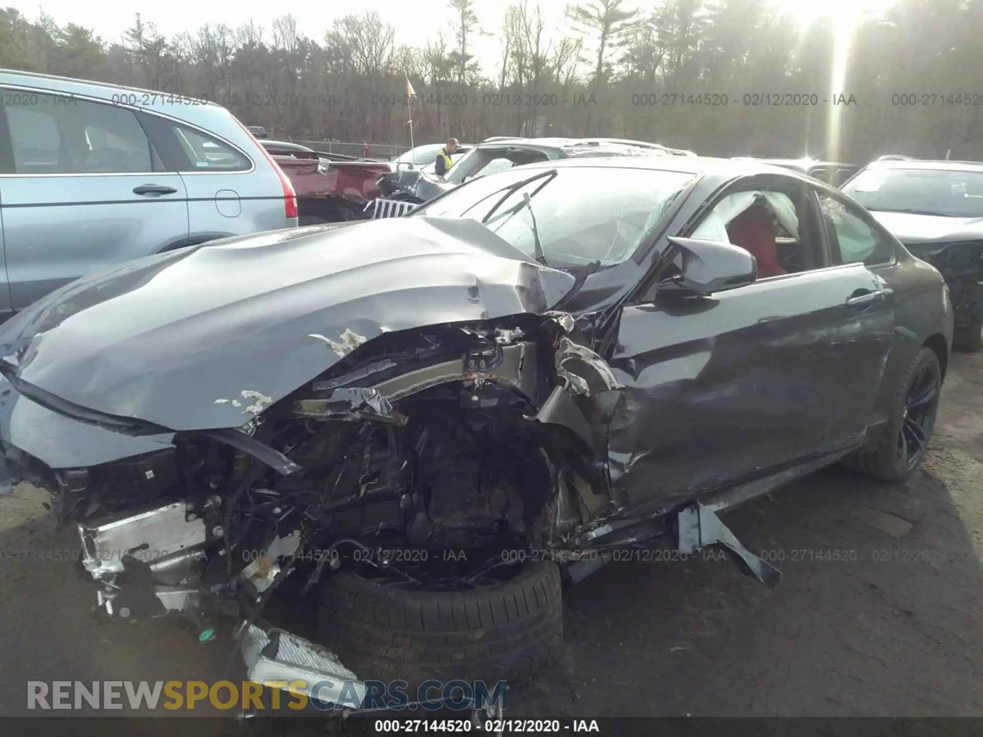 2 Photograph of a damaged car WBS4Y9C06LFH91139 BMW M4 2020