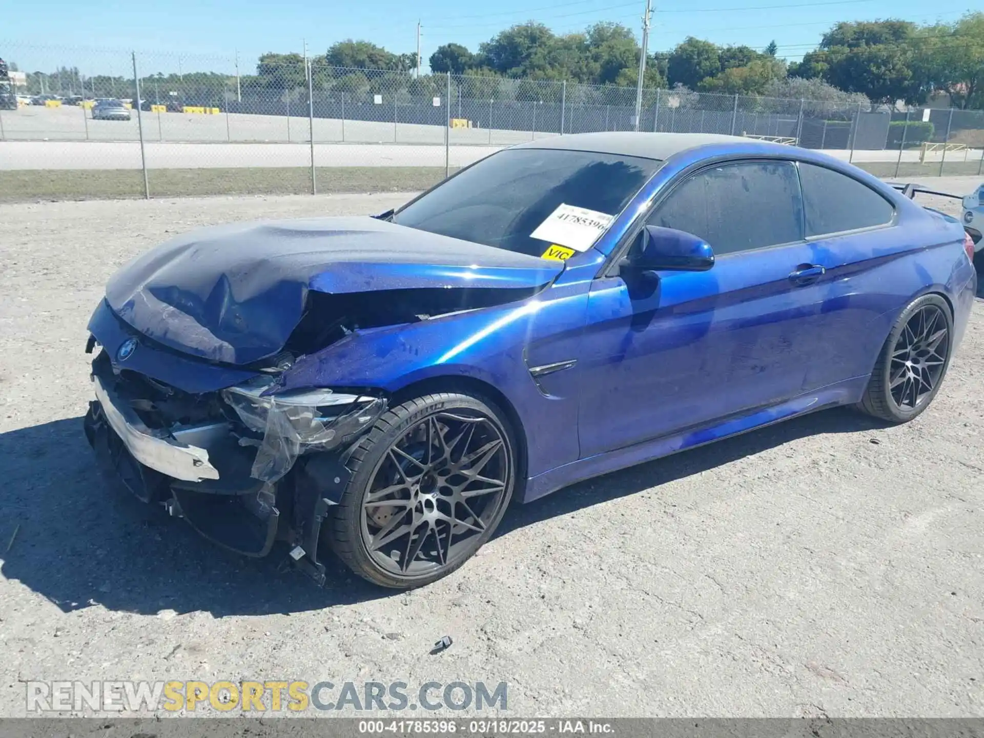 2 Photograph of a damaged car WBS4Y9C09LFJ02627 BMW M4 2020
