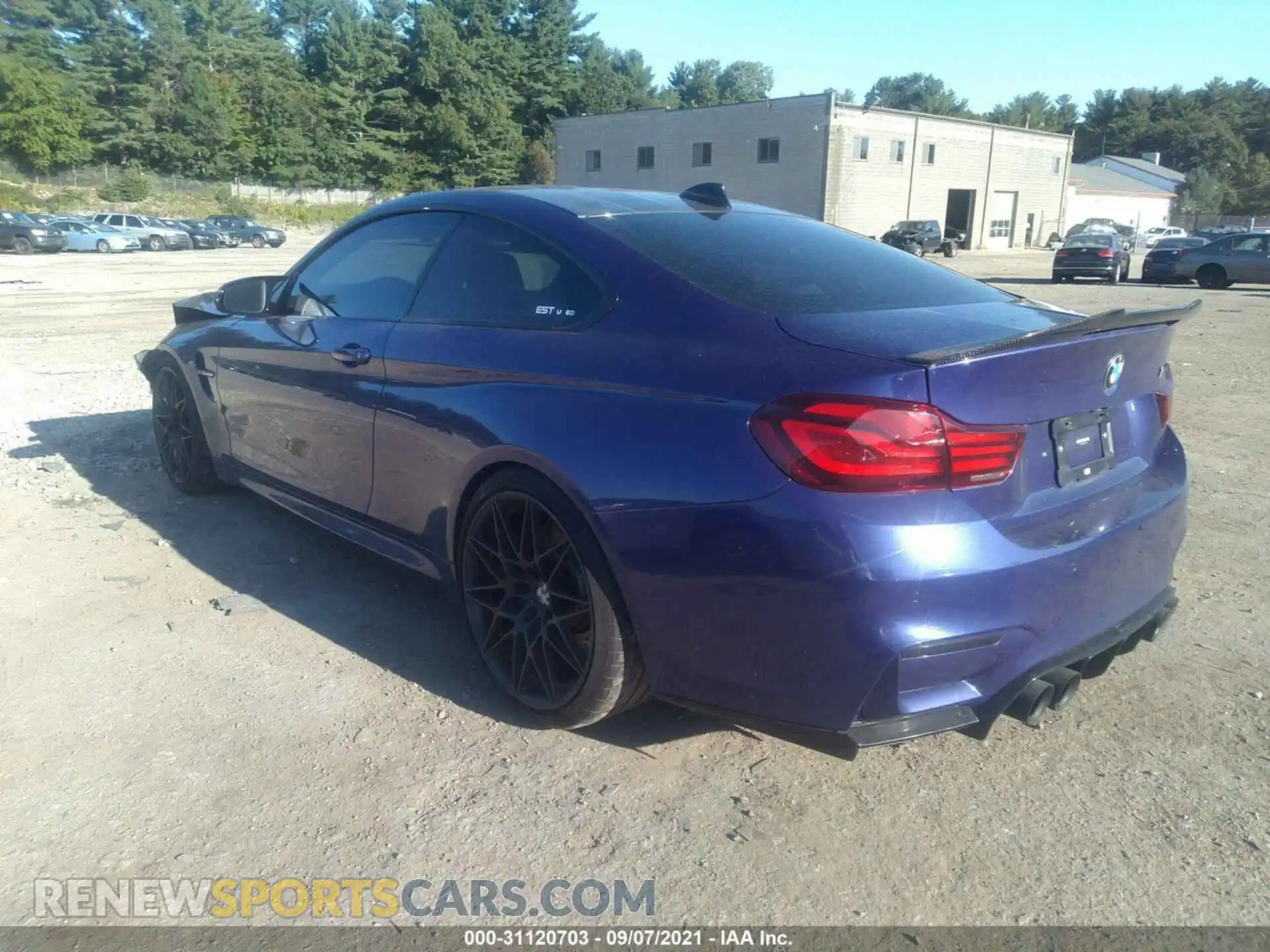 3 Photograph of a damaged car WBS4Y9C09LFJ75755 BMW M4 2020