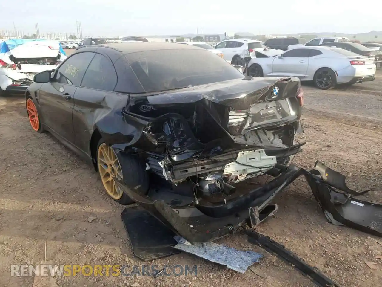 3 Photograph of a damaged car WBS4Z9C03LEJ63944 BMW M4 2020