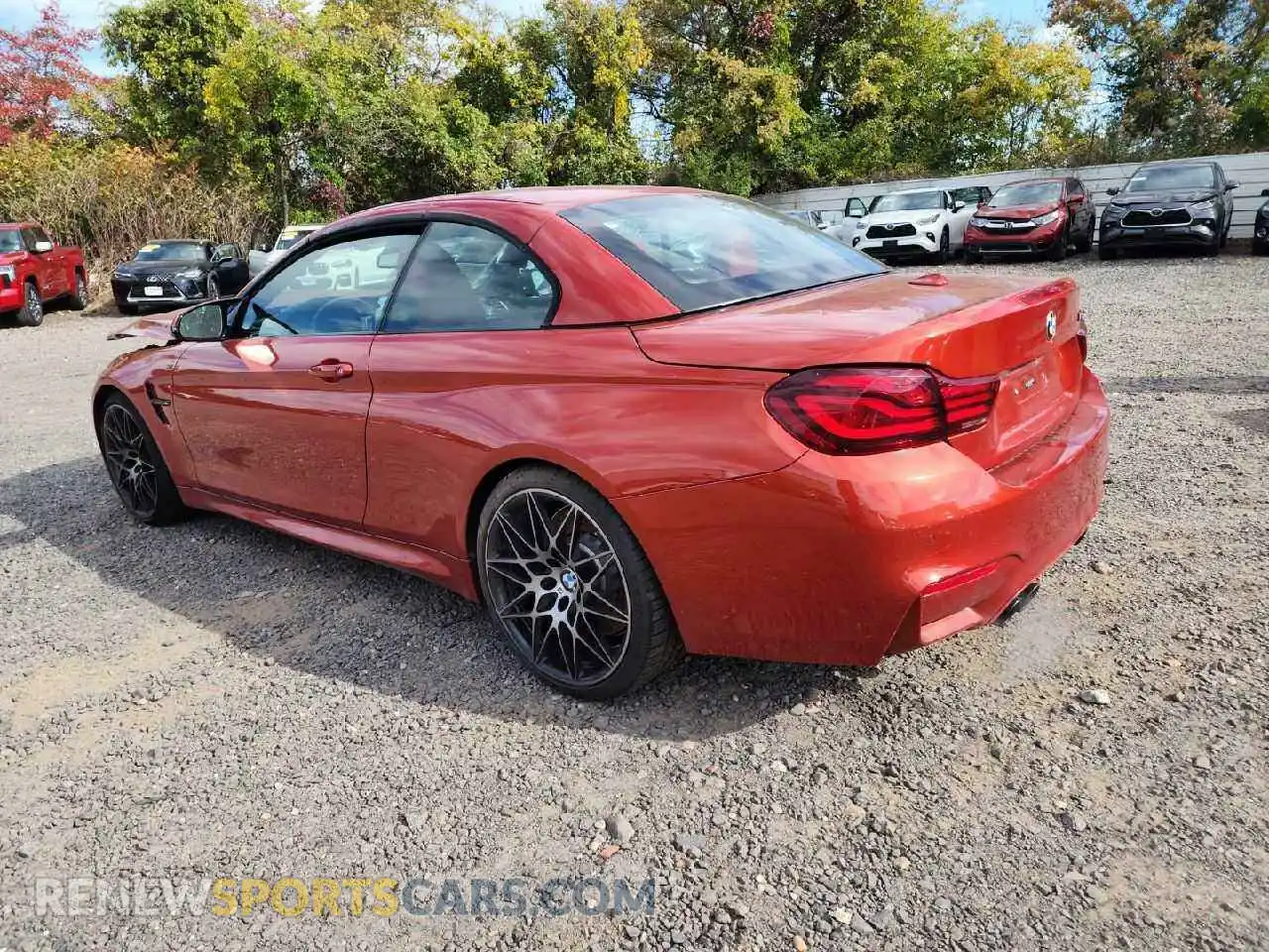2 Photograph of a damaged car WBS4Z9C06L5P15498 BMW M4 2020