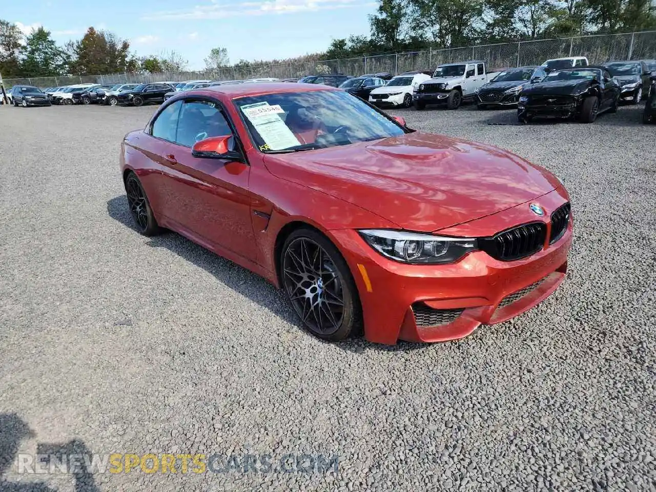 3 Photograph of a damaged car WBS4Z9C06L5P15498 BMW M4 2020