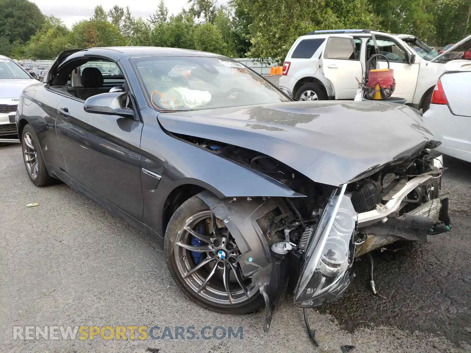 1 Photograph of a damaged car WBS4Z9C07L5P91814 BMW M4 2020