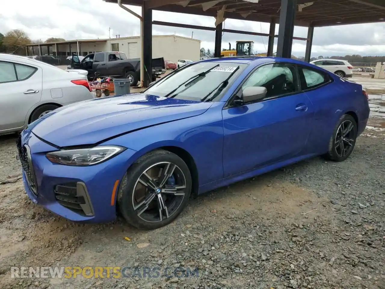 1 Photograph of a damaged car WBA13AR06MCF24648 BMW M4 2021