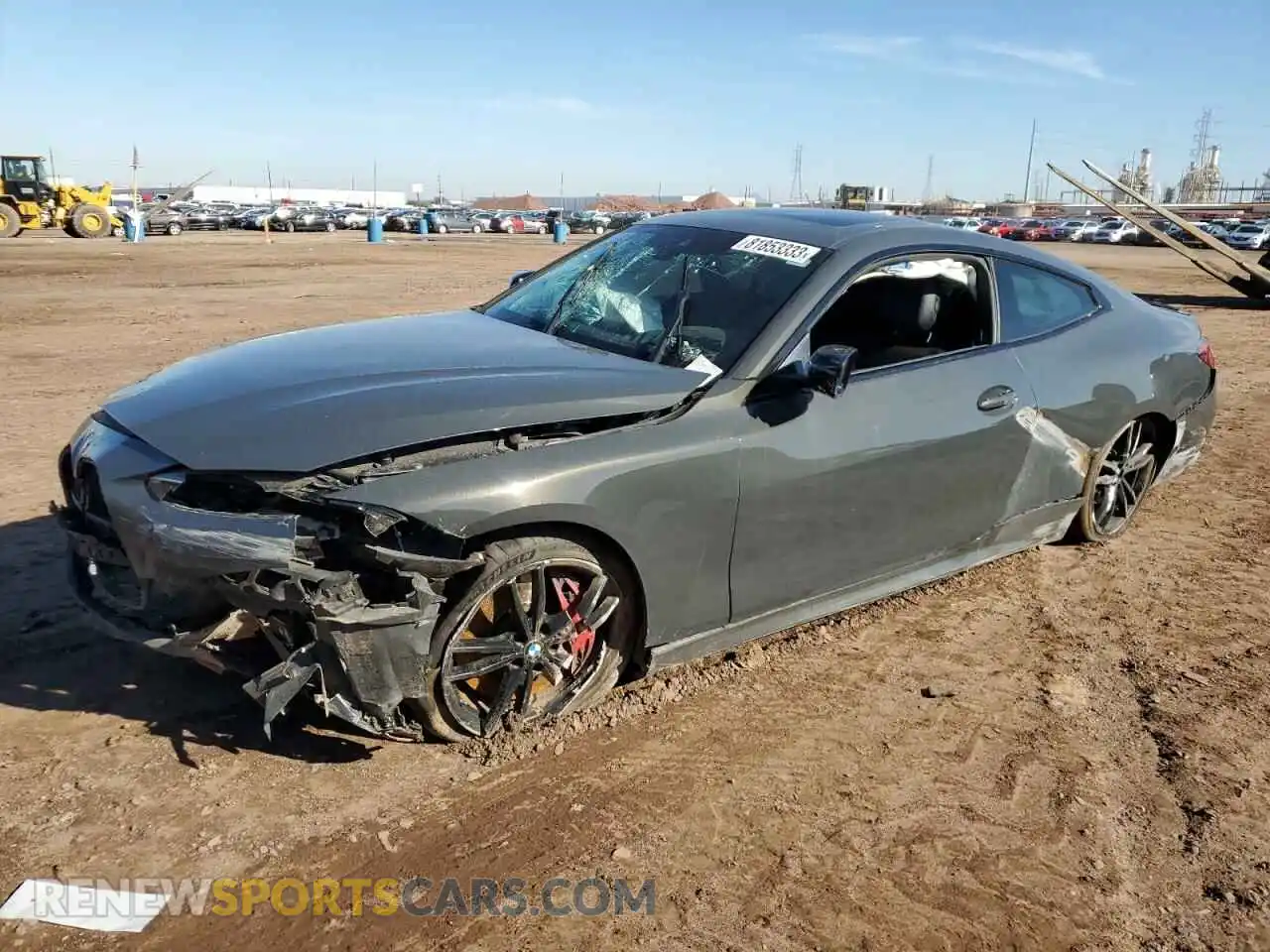 1 Photograph of a damaged car WBA13AR06MCF87491 BMW M4 2021
