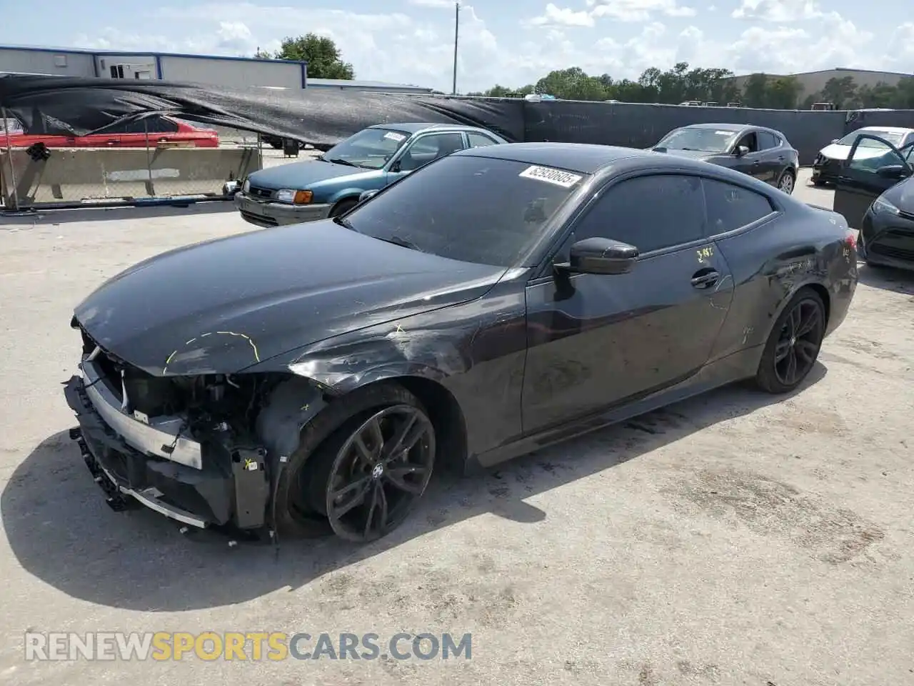 1 Photograph of a damaged car WBA13AR07MCG93691 BMW M4 2021