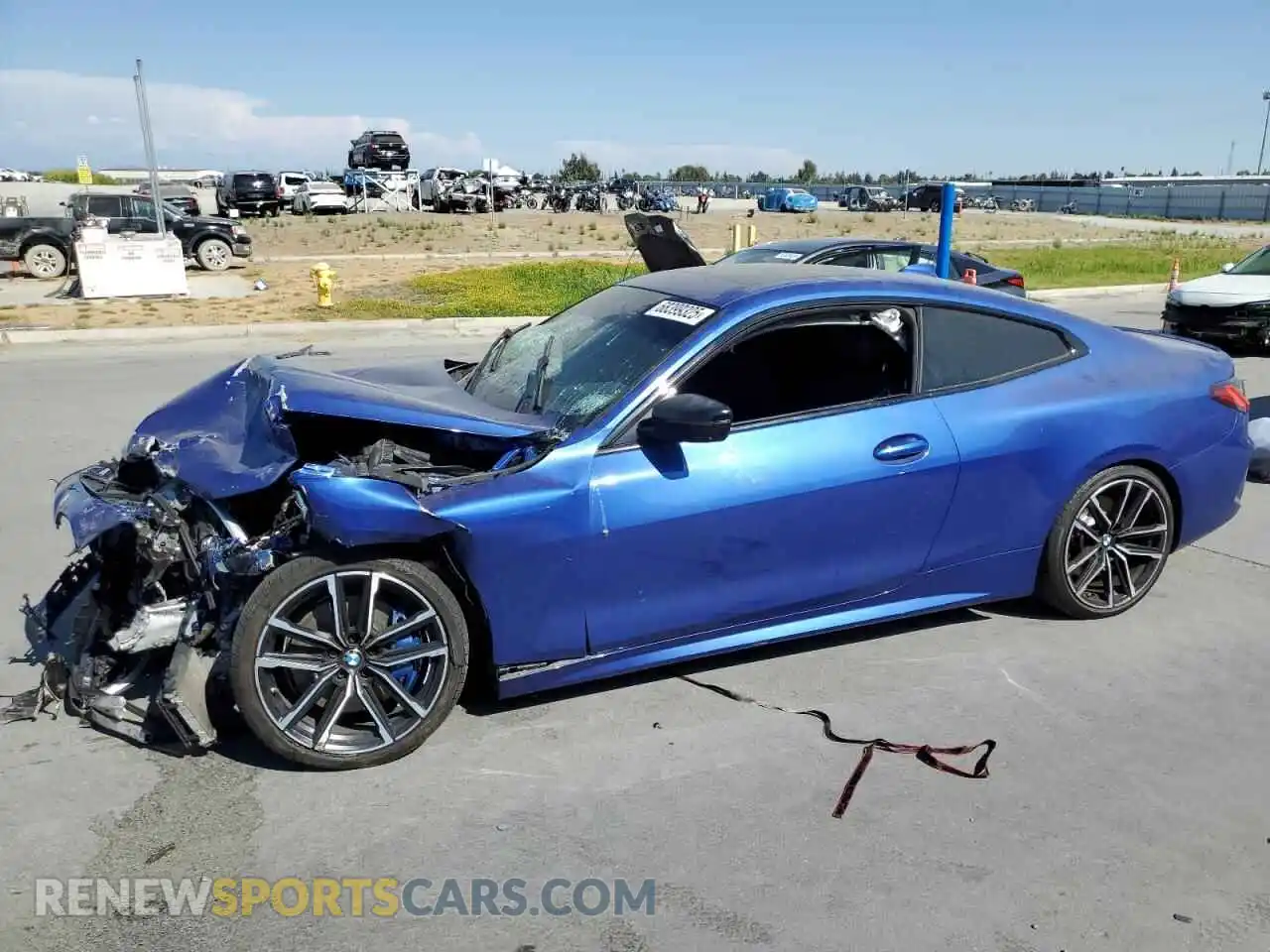 1 fotografías del automóvil dañado WBA13AR08MCF57697 BMW M4 2021