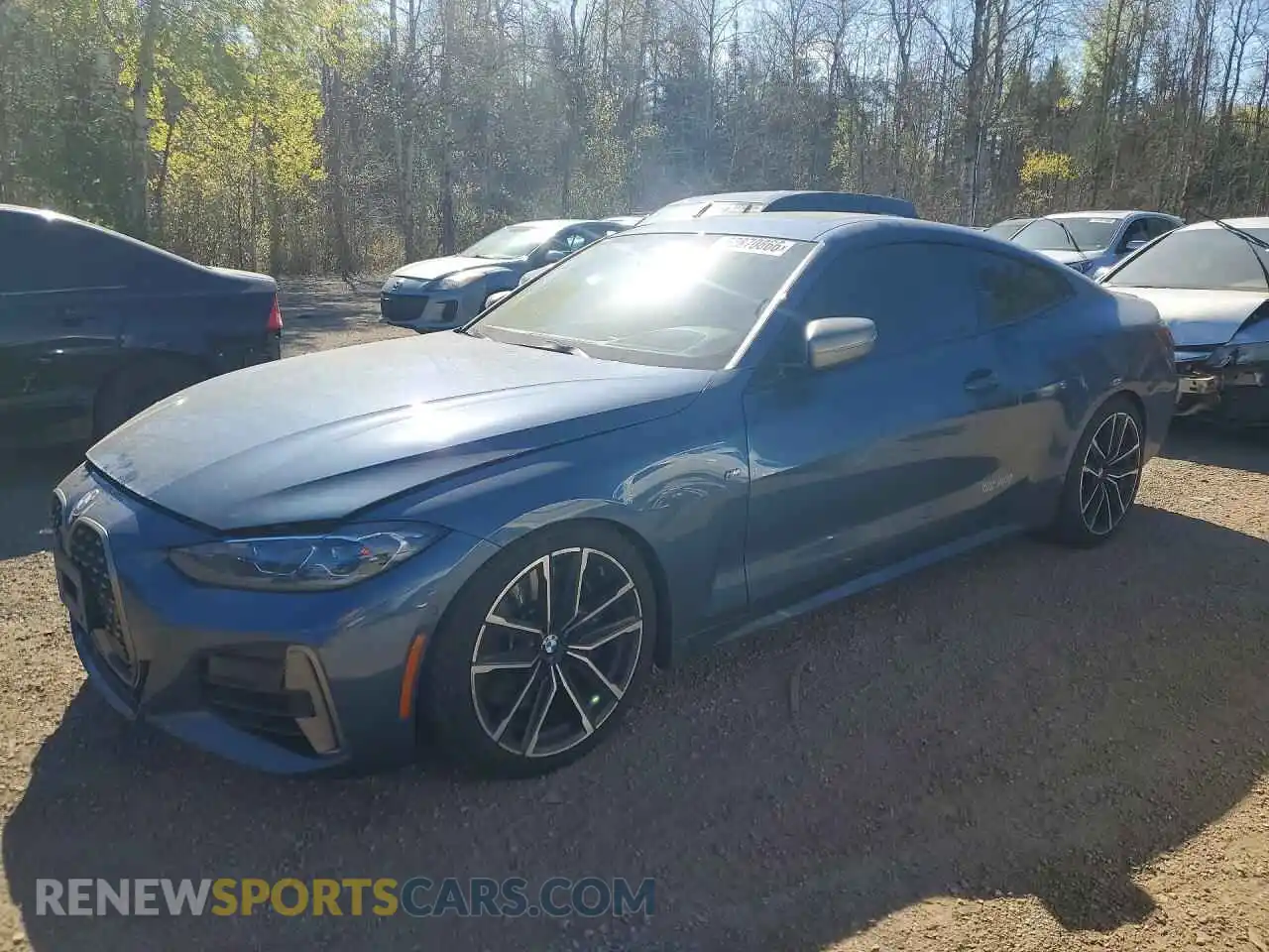 1 Photograph of a damaged car WBA13AR08MCF98010 BMW M4 2021