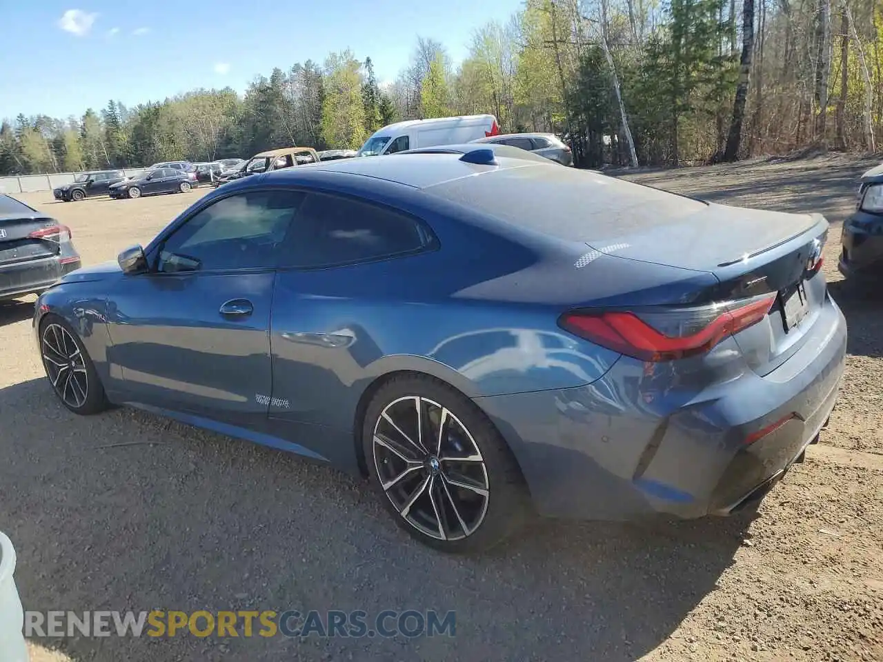 2 Photograph of a damaged car WBA13AR08MCF98010 BMW M4 2021