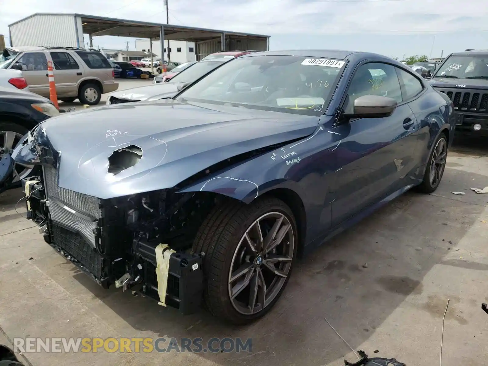 2 Photograph of a damaged car WBA13AR0XMCF79703 BMW M4 2021