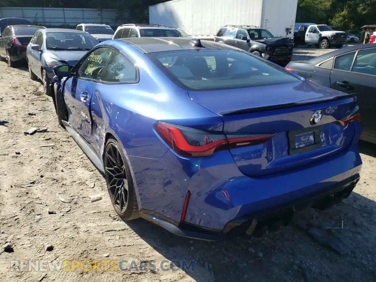 3 Photograph of a damaged car WBS33AZ00MCH17396 BMW M4 2021