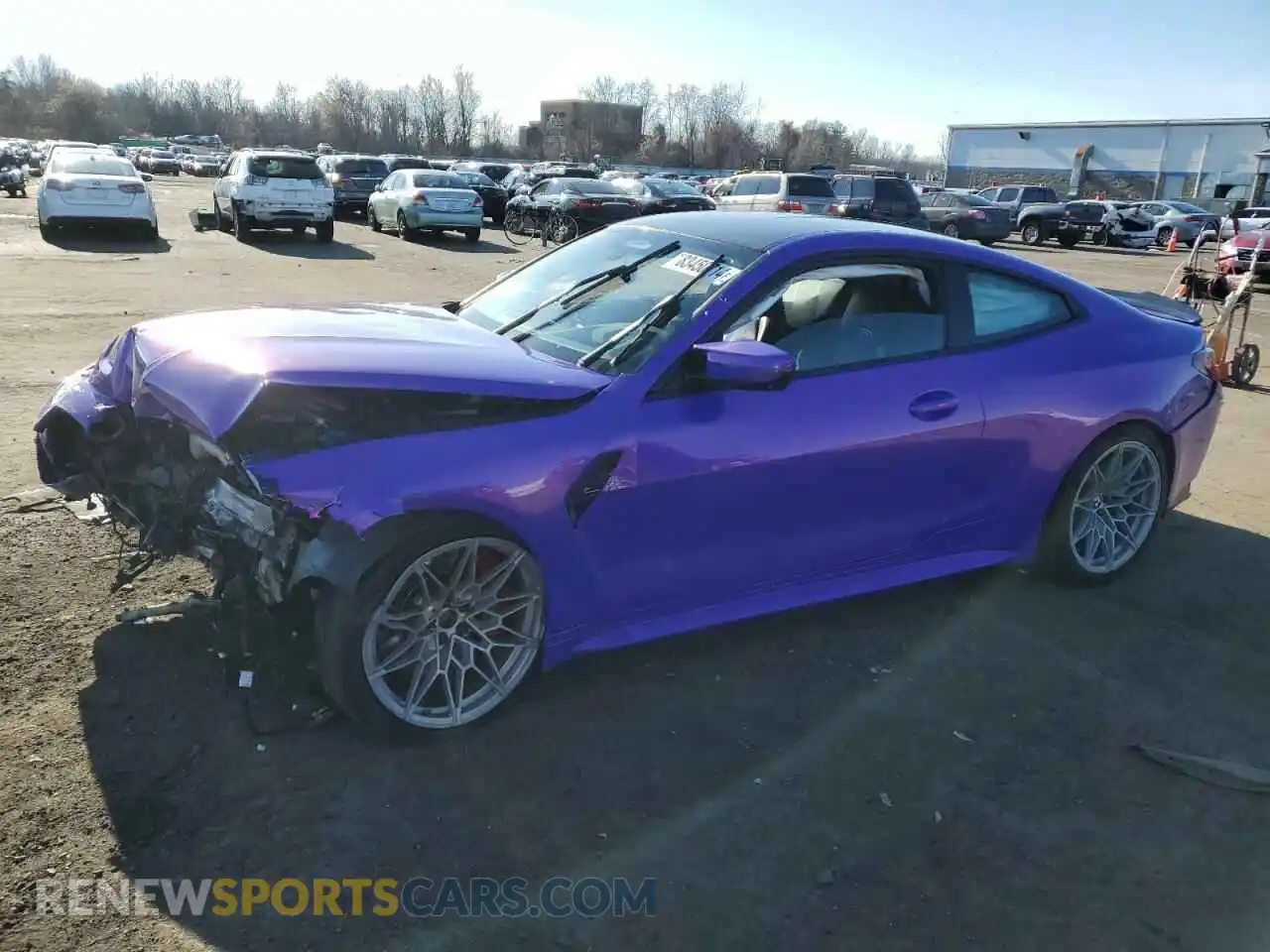 1 Photograph of a damaged car WBS33AZ01MCG10826 BMW M4 2021