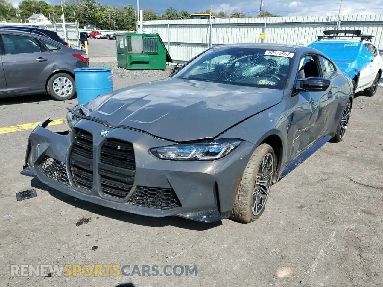 2 Photograph of a damaged car WBS33AZ01MCH03670 BMW M4 2021