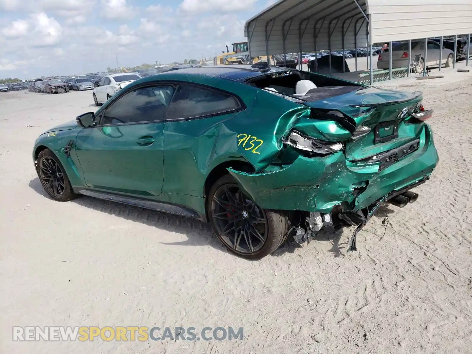 3 Photograph of a damaged car WBS33AZ02MCG46119 BMW M4 2021