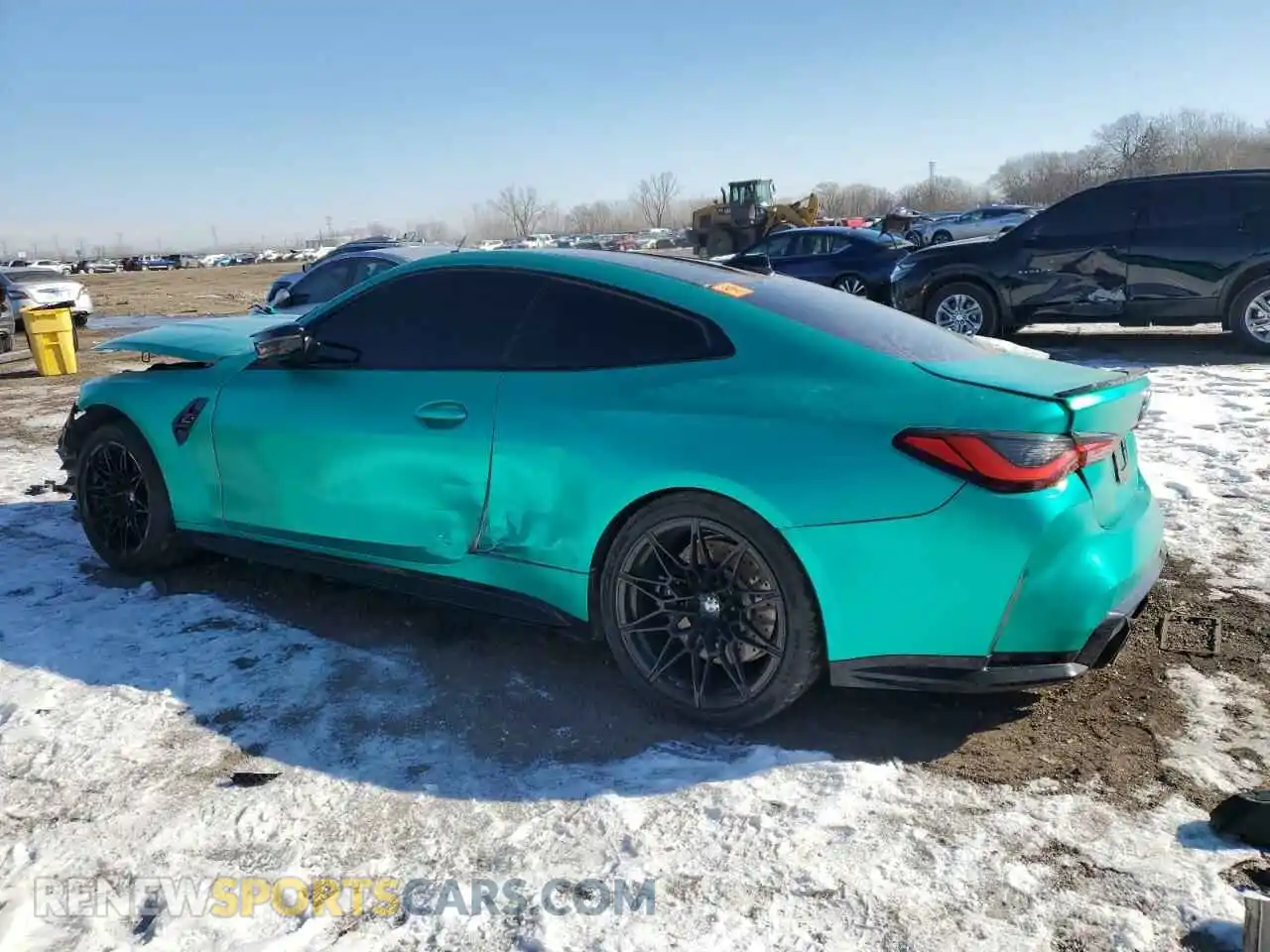 2 Фотография поврежденного автомобиля WBS33AZ03MCH13035 BMW M4 2021