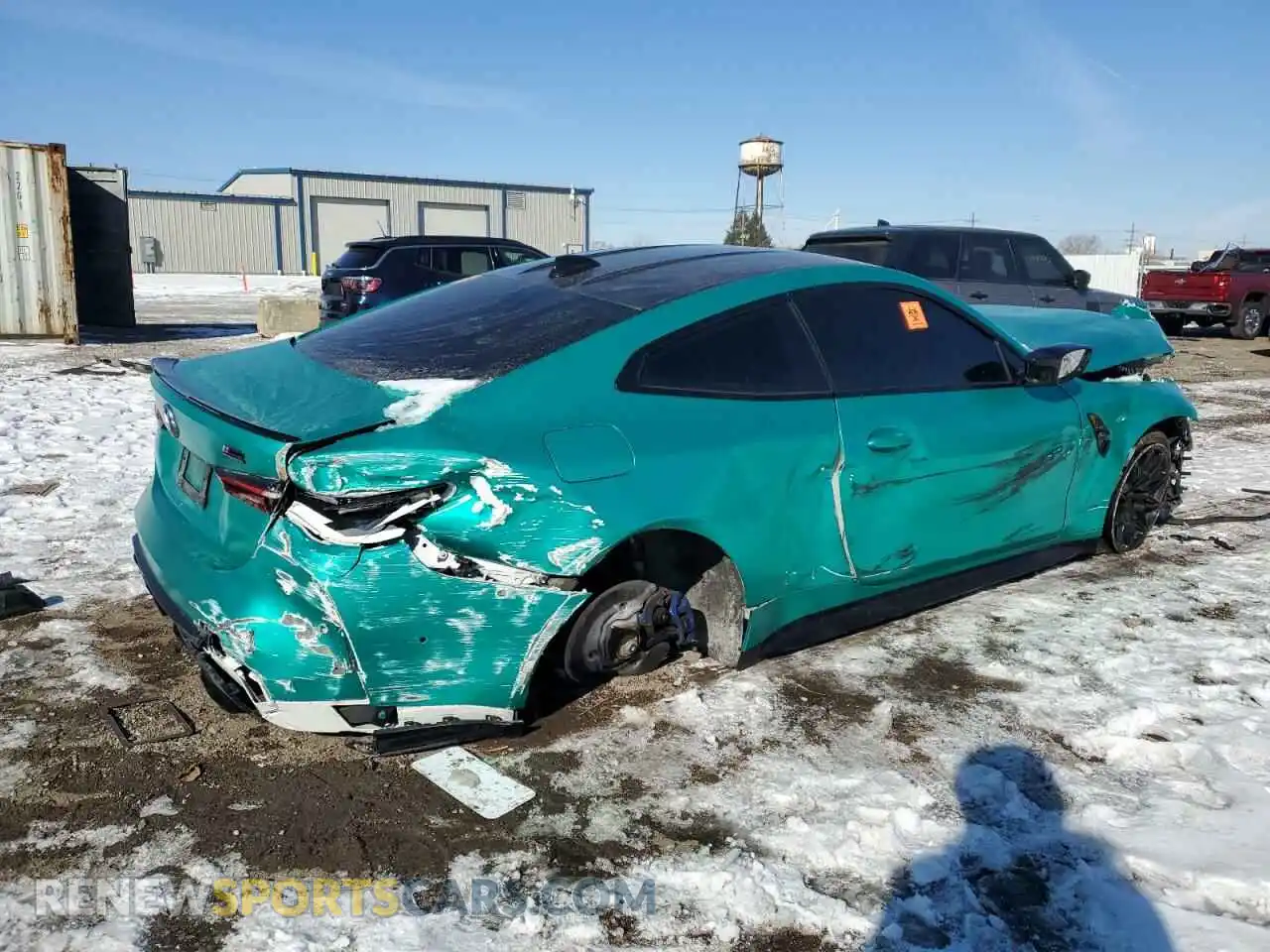 3 Фотография поврежденного автомобиля WBS33AZ03MCH13035 BMW M4 2021