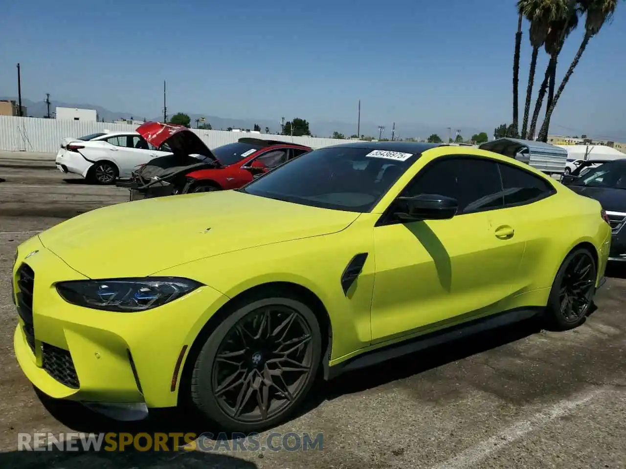1 fotografías del automóvil dañado WBS33AZ03MCH19451 BMW M4 2021