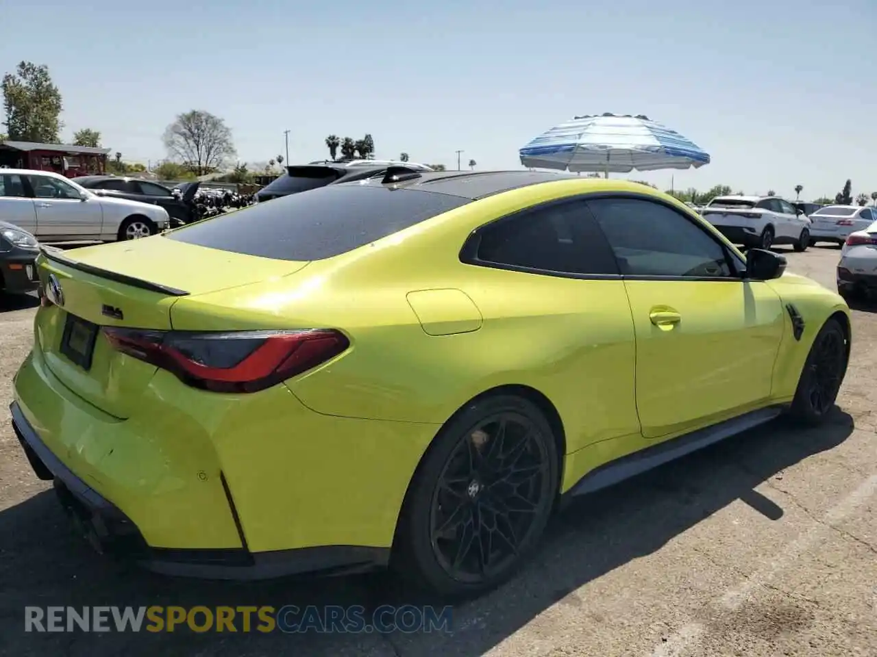 3 fotografías del automóvil dañado WBS33AZ03MCH19451 BMW M4 2021