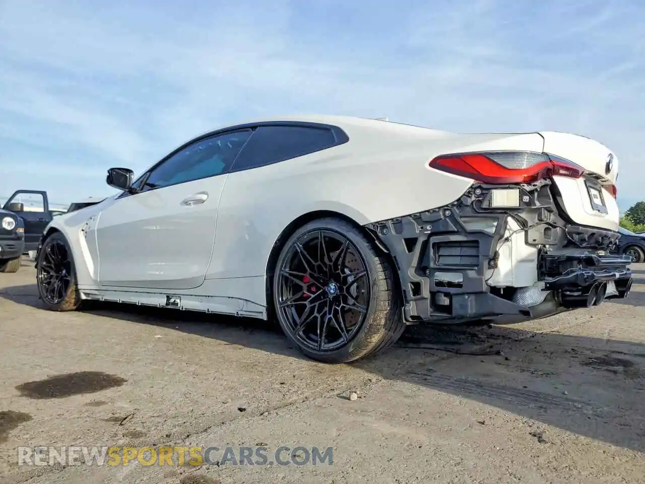 2 fotografías del automóvil dañado WBS33AZ05MCH31715 BMW M4 2021