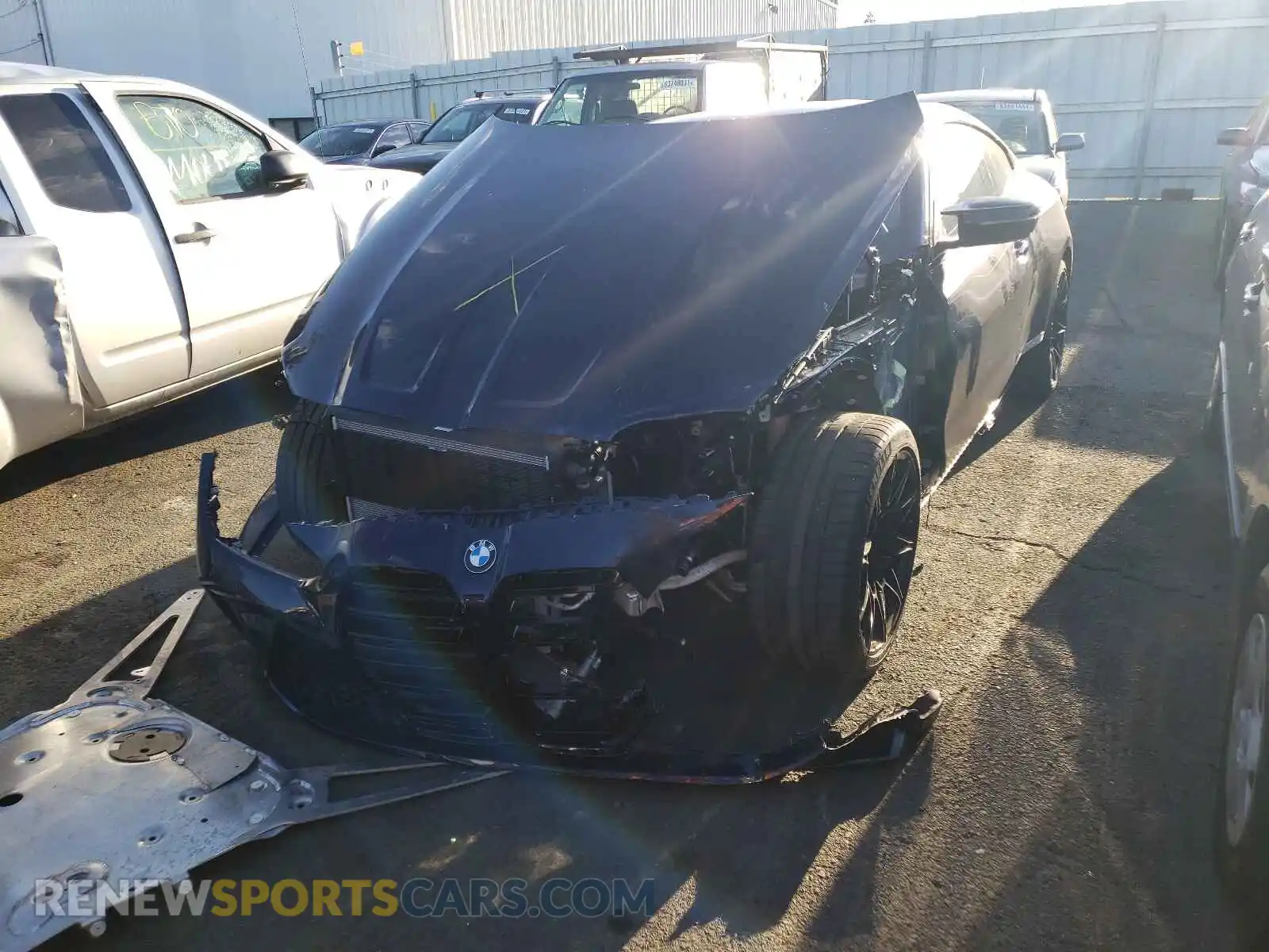 2 Photograph of a damaged car WBS33AZ06MCG48696 BMW M4 2021