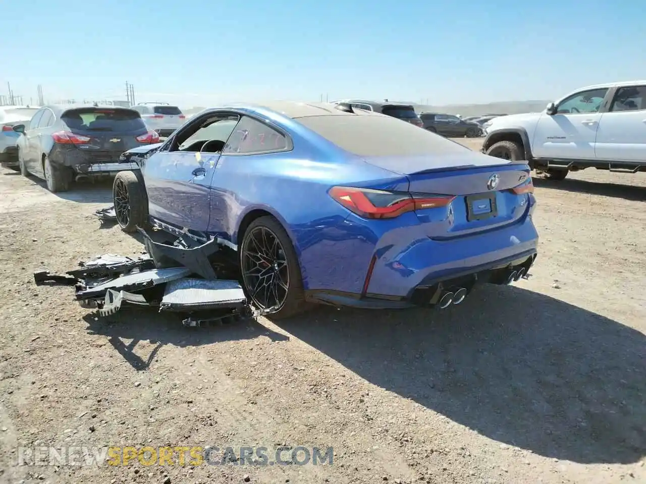 3 Photograph of a damaged car WBS33AZ07MCG89497 BMW M4 2021