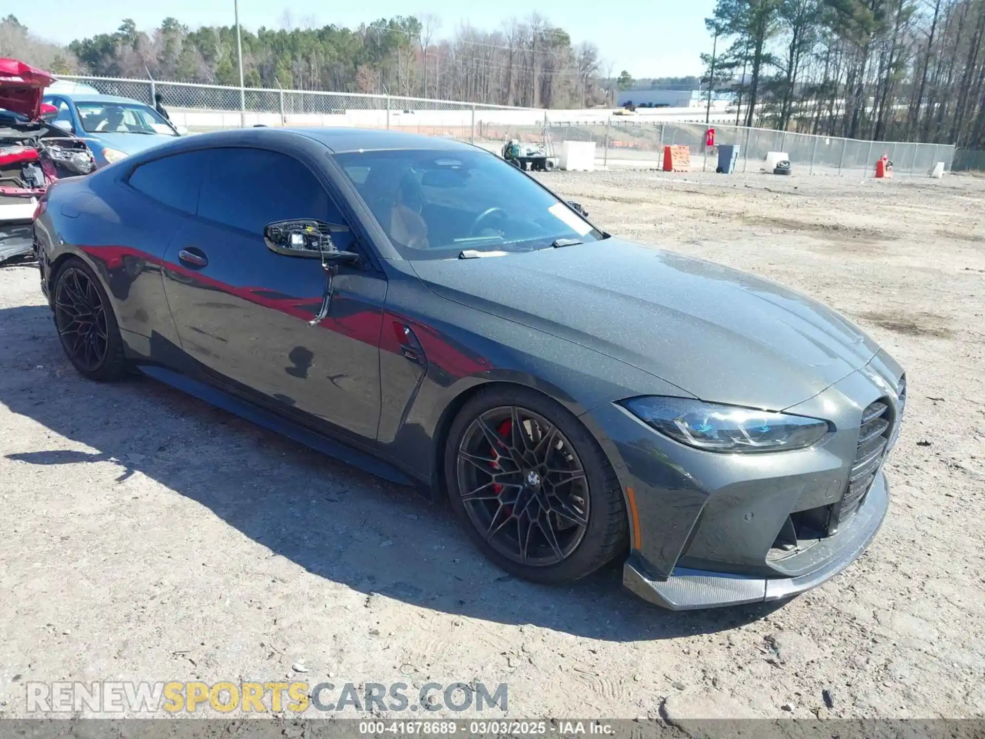 1 Photograph of a damaged car WBS33AZ08MCG87760 BMW M4 2021