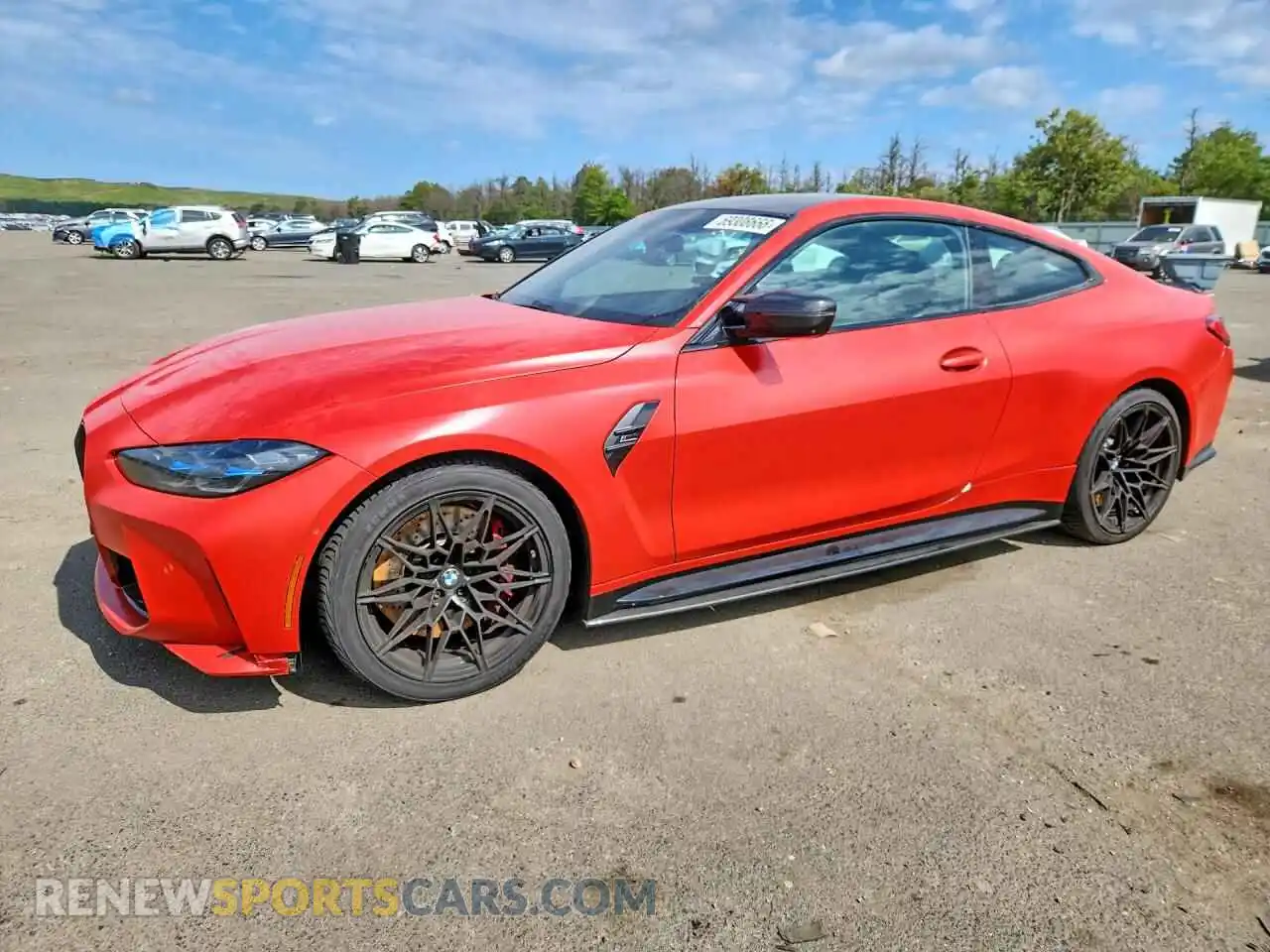 1 Фотография поврежденного автомобиля WBS33AZ09MCG46117 BMW M4 2021