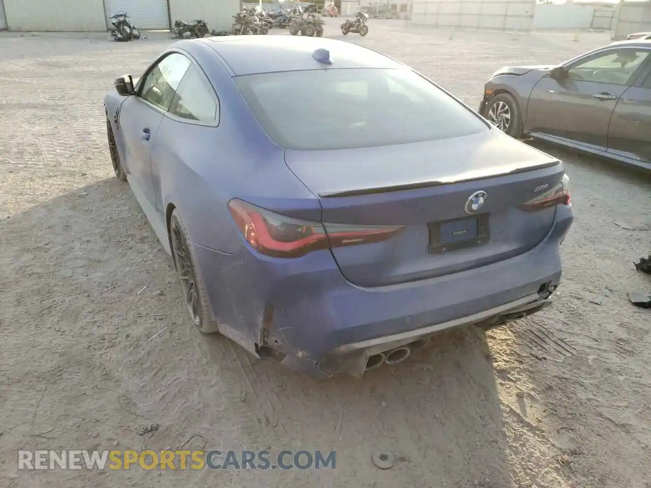 3 Photograph of a damaged car WBS53AZ07MCG76659 BMW M4 2021