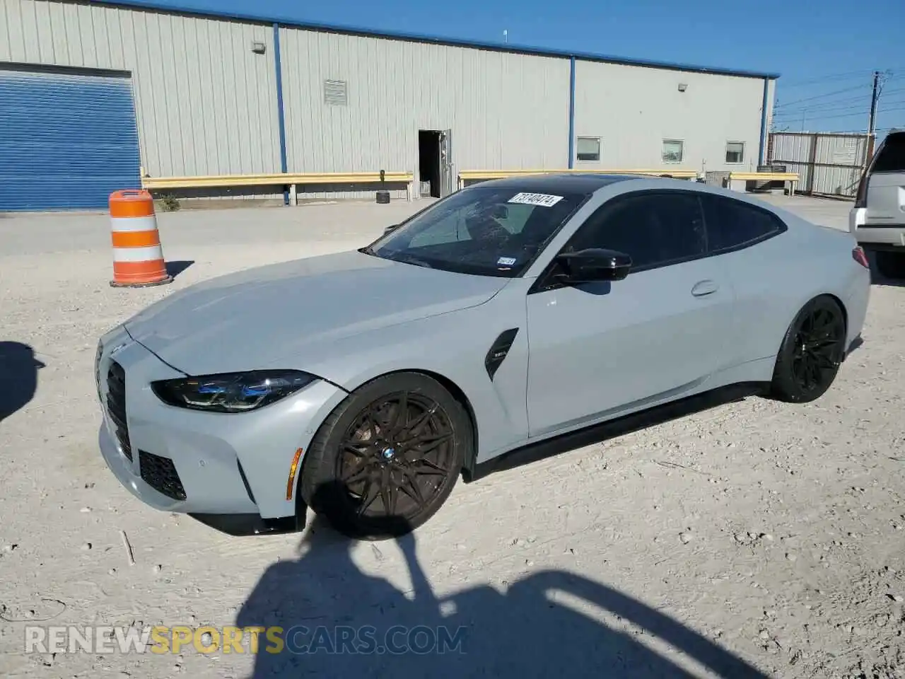1 Photograph of a damaged car WBS53AZ07MCH50971 BMW M4 2021