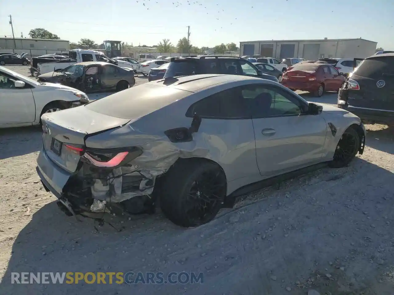 3 Photograph of a damaged car WBS53AZ07MCH50971 BMW M4 2021