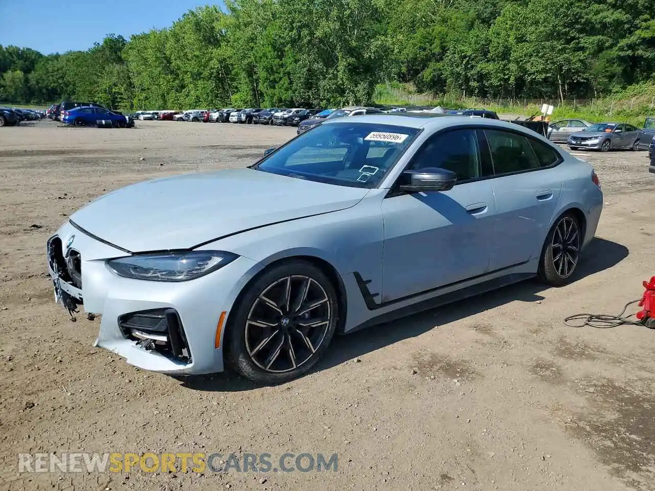 1 Photograph of a damaged car WBA13AW08NFN07030 BMW M4 2022