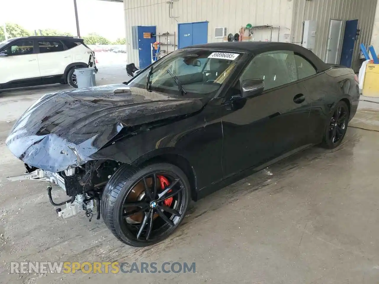 1 Photograph of a damaged car WBA53AT09NCK27186 BMW M4 2022