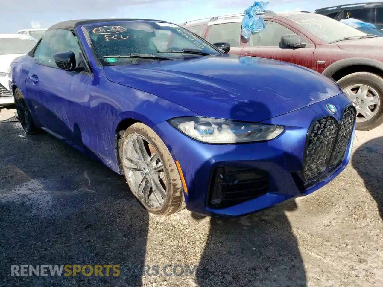 1 Photograph of a damaged car WBA63AT02NCH91561 BMW M4 2022
