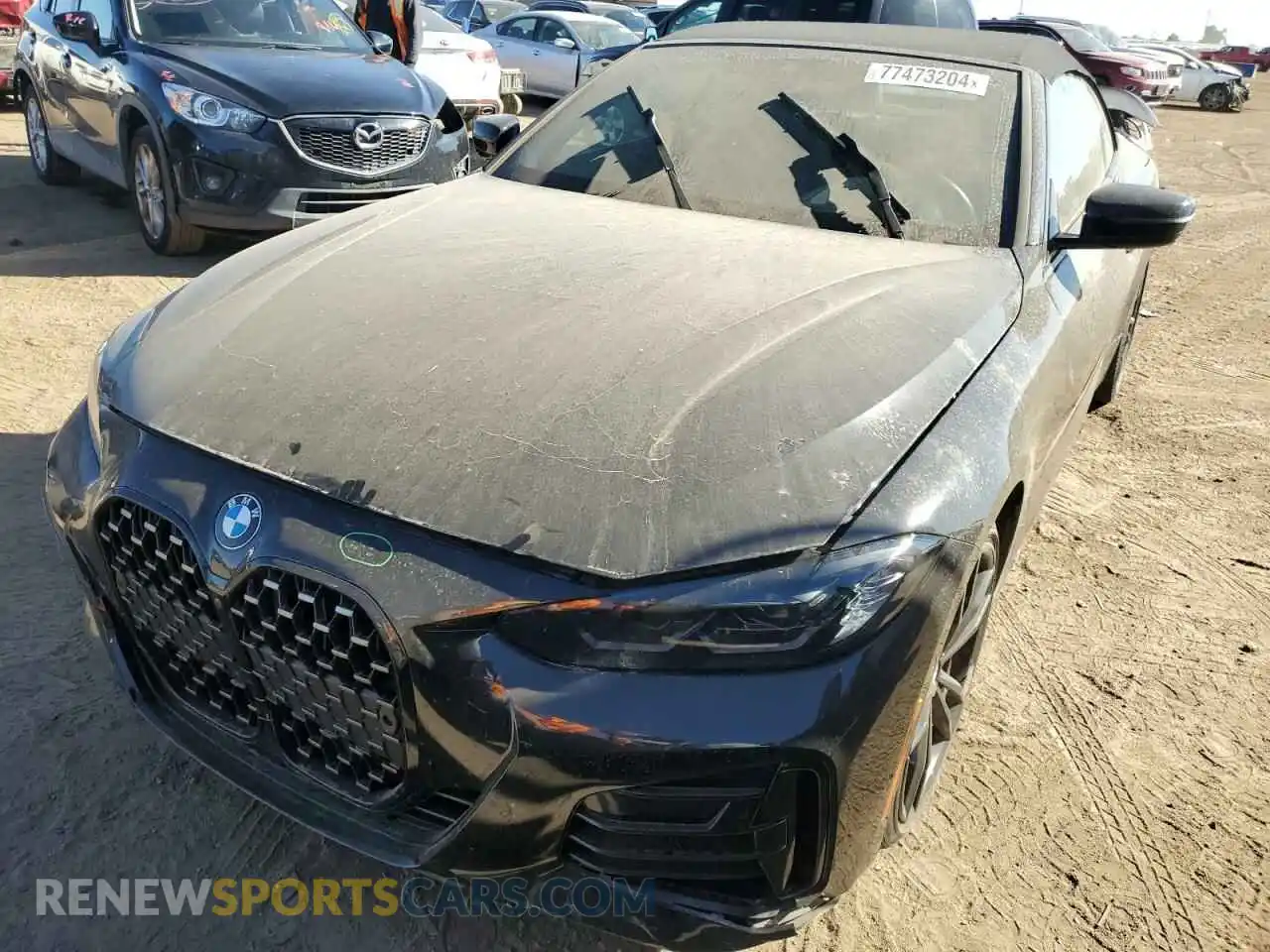 1 Photograph of a damaged car WBA63AT0XNCH78993 BMW M4 2022